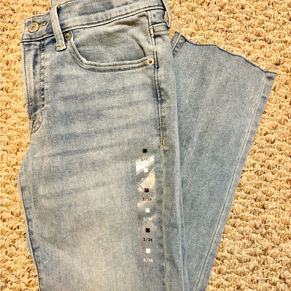 Lucky Brand Light Blue Ankle Jeans